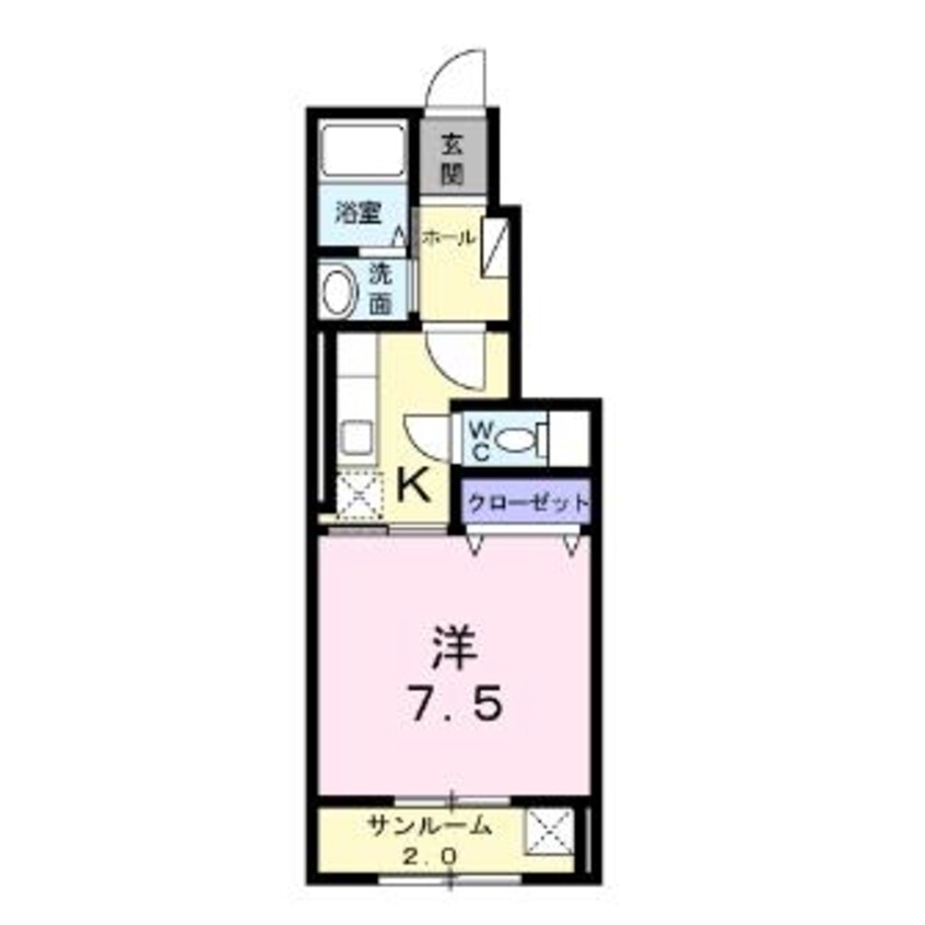 間取図 リトル　ヴィレッジ
