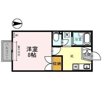 間取図 ワンズ20　A棟