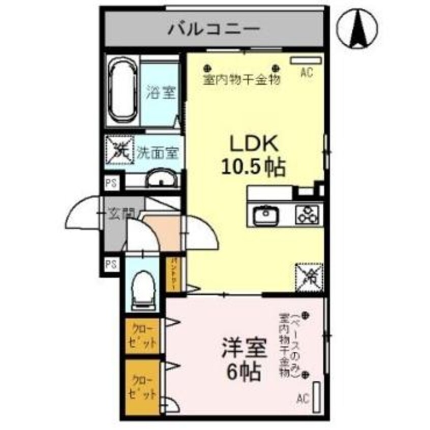 間取図 D-residence藤江Ⅰ