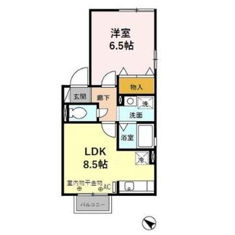 間取図 リヴィエール　Ａ