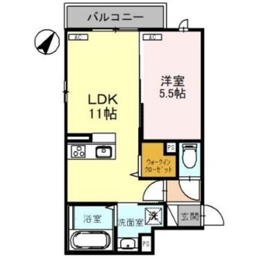 間取図 D-Residence諸江町Corazon