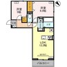 Ｌ・ＣＵＢＥ７ 2LDKの間取り