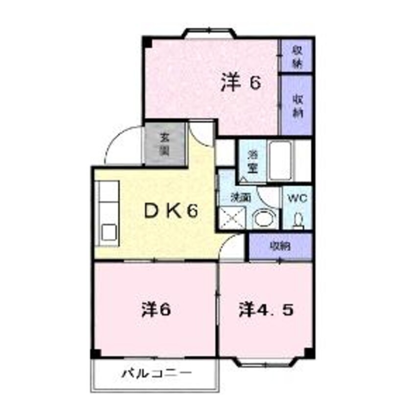 間取図 セレナⅠ