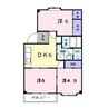セレナⅠ 3DKの間取り