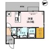 アルテア 1Rの間取り