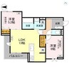DR松村COEUR 2LDKの間取り