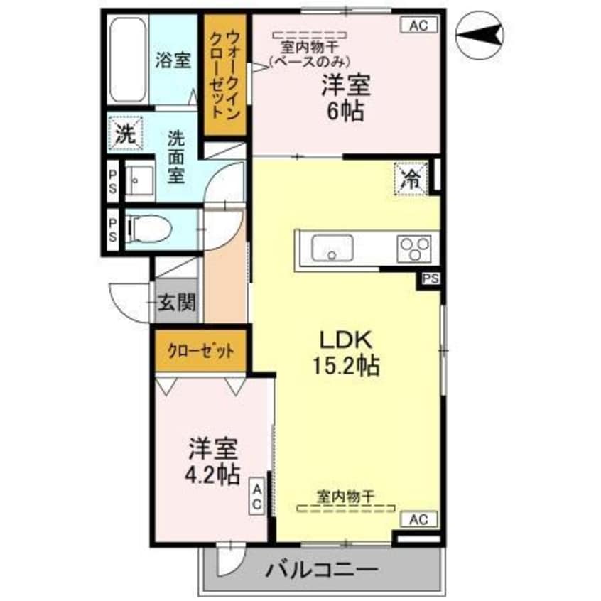 間取図 DR松村COEUR