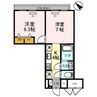 けやき通りレジデンス 2Kの間取り