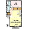 アコール・ヴィレ 1LDKの間取り