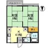 コーポ ロジュマン 2Kの間取り