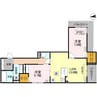 COEUR八日市 2LDKの間取り