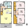 アコール 3LDKの間取り