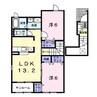 アルモニー 2LDKの間取り