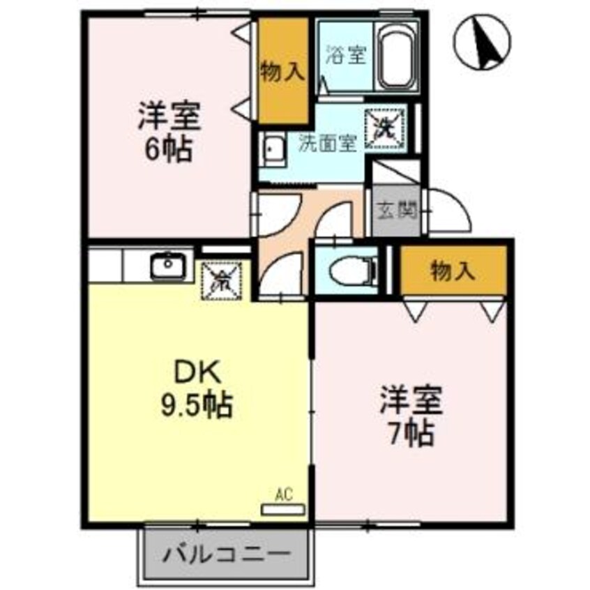 間取図 ｓｕｎｈｉｍｅ 雄