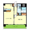 サンフレンズ新森 1LDKの間取り