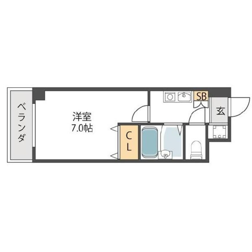 間取図 ソルテーラ旭