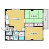 イスタナ 2LDKの間取り