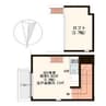 stage今市 1SRの間取り