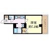 IF城北 1Kの間取り