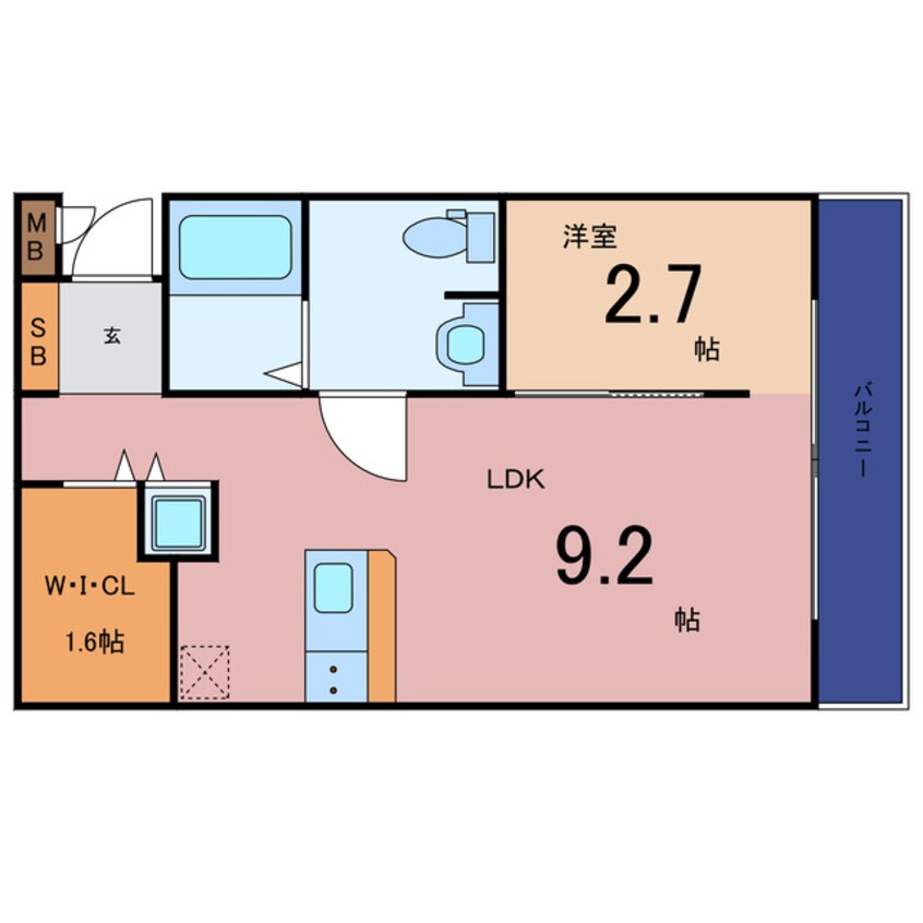 間取図 J.Qualior(ジェイクオリア)