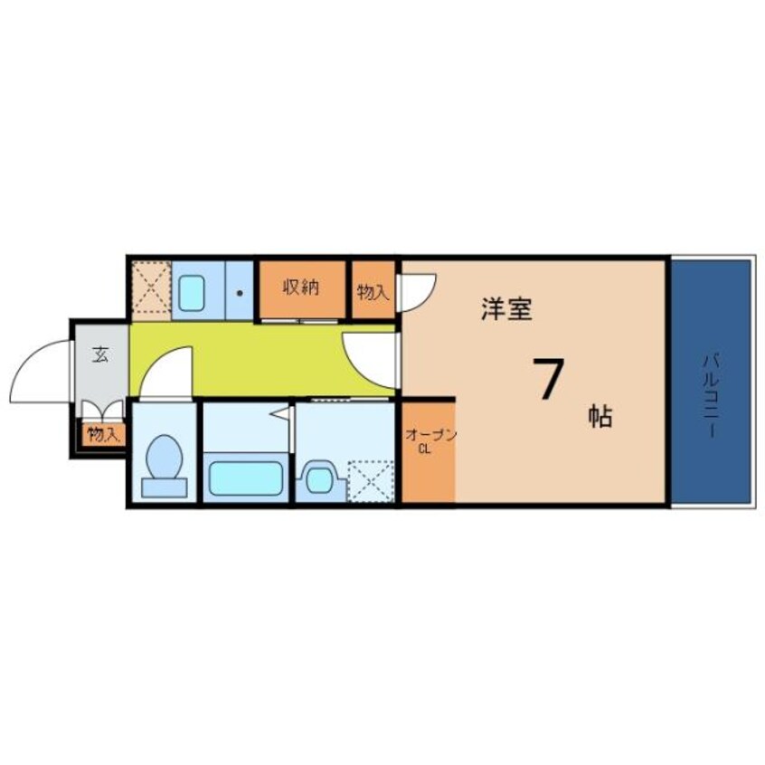 間取図 サンヴィラ千林