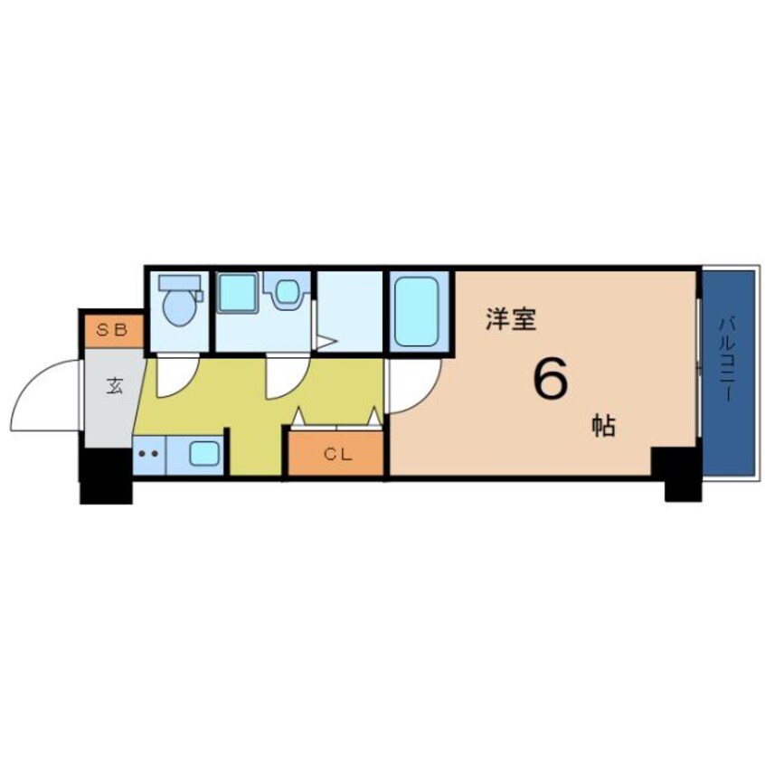 間取図 クレアート北大阪レヴァンテ