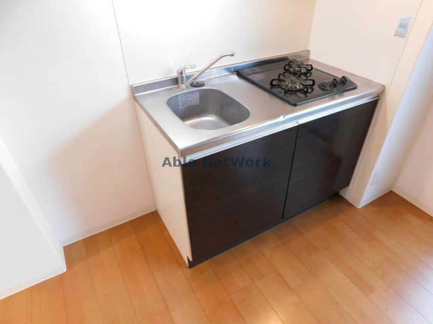 2口ガスコンロ システムキッチン パールコートⅡ