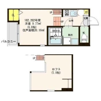 間取図 セゾン関目高殿