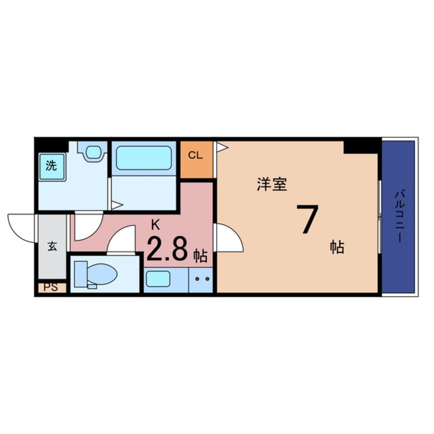 間取図 グランエクラ今市