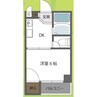 太子橋グリーンハイツ 1DKの間取り