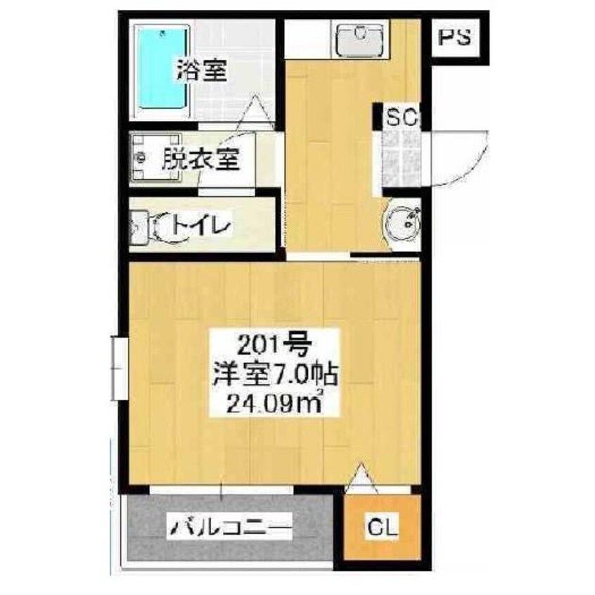 間取図 コンフォートワン