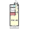 アーバン千林Ａ棟 1Kの間取り