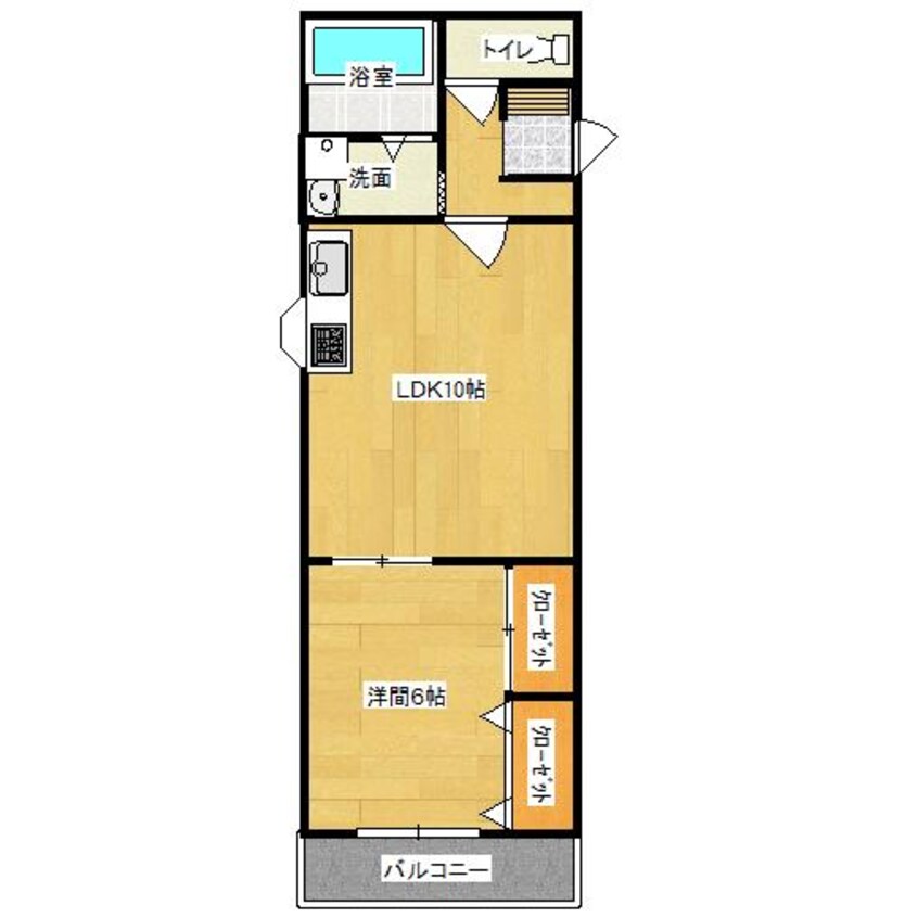 間取図 大宮北野マンション