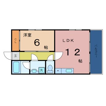 間取図 グレイスガーデン新森２号館