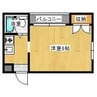 Collection城北Ⅰ 1Rの間取り