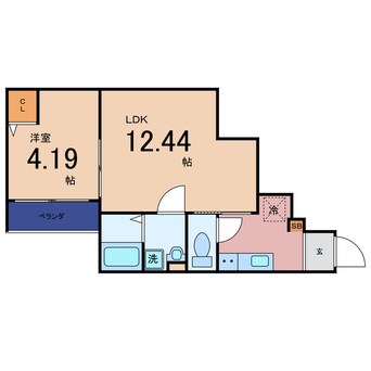 間取図 フィノ森小路