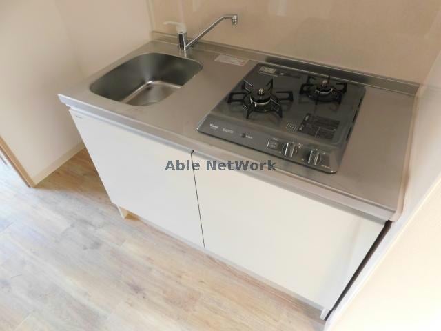 2口ガスコンロ システムキッチン PARK CUBE