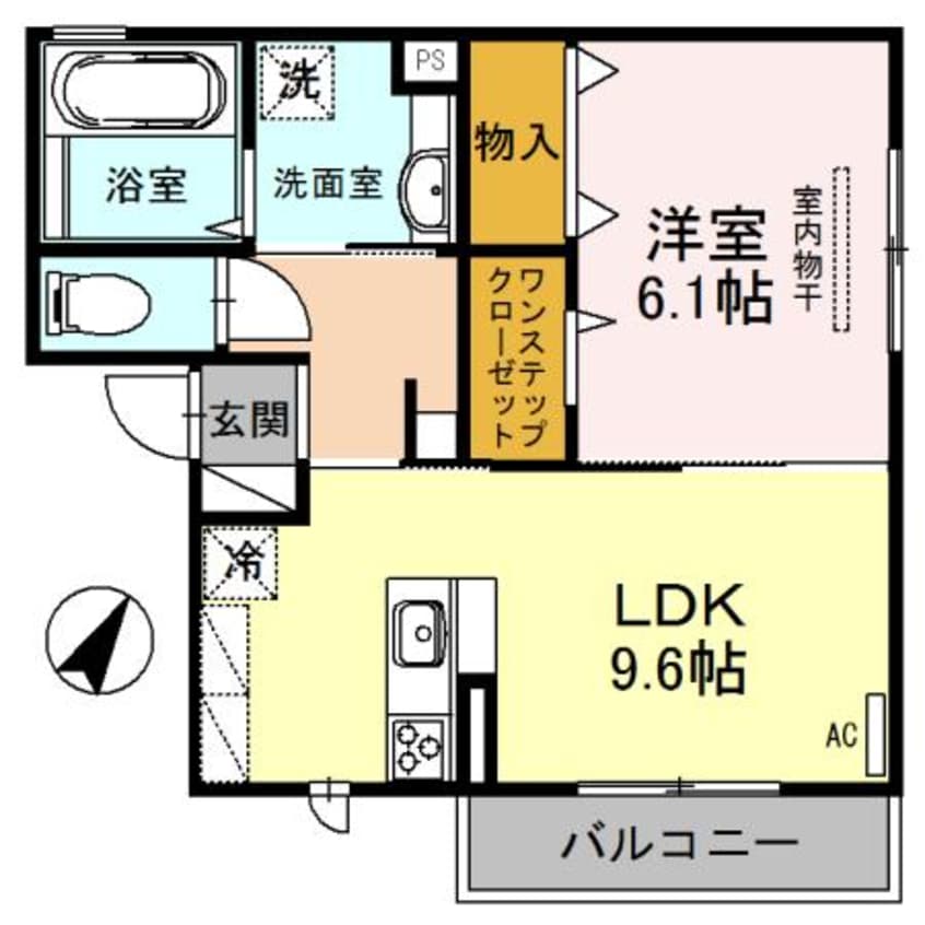 間取図 Ｒｉｖｉｅｒｅ　太子橋今市