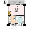 クレールフォレスタ 1Kの間取り