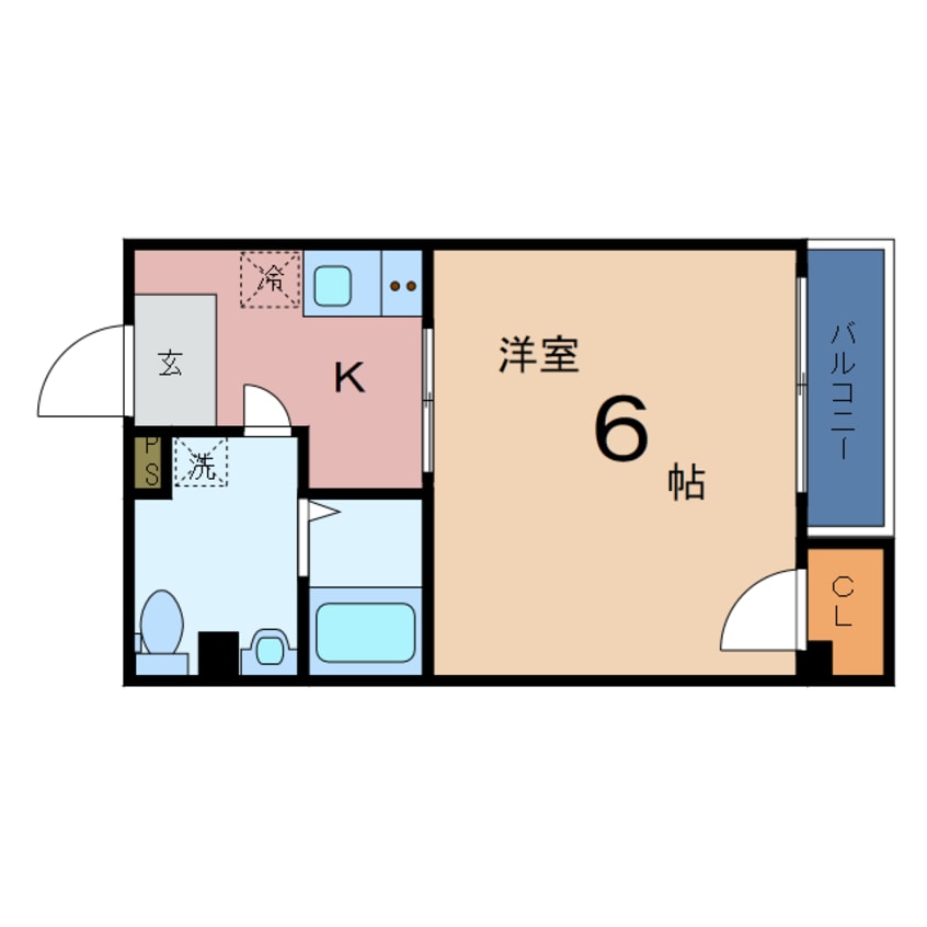 間取図 ラフィーネ新森