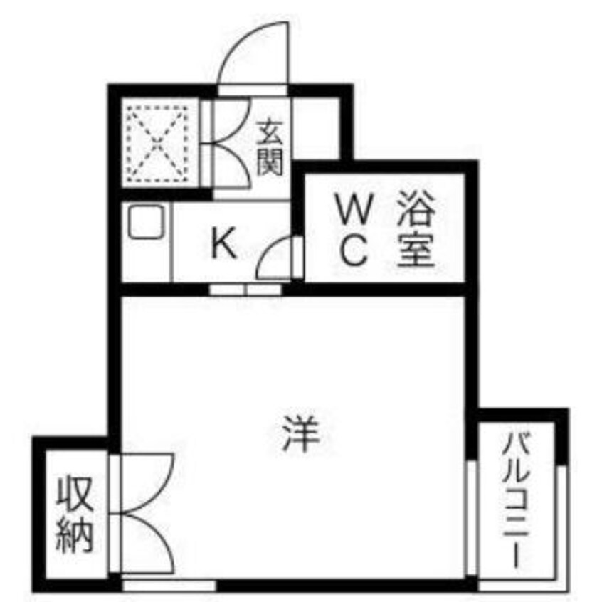 間取図 パレ・ドゥ・ナカミヤ