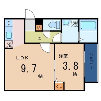 間取図 ベル升美