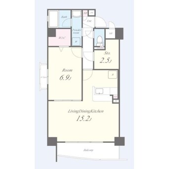 間取図 アンリシェール
