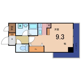 間取図 アドヴァンテージ守口