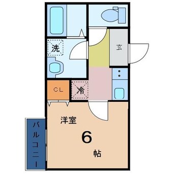 間取図 JDグラン太子橋