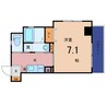 DAP千林 1Kの間取り