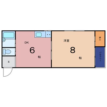 間取図 エクセレント新森