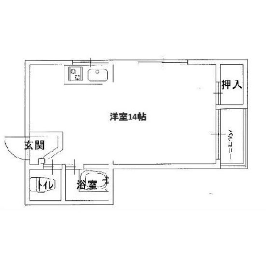 間取図 エクセレント新森