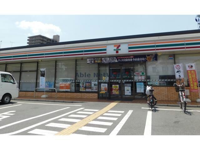 セブンイレブン大阪森小路1丁目店(コンビニ)まで452m パティオ新森