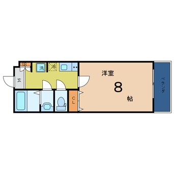 間取図 ディアコート中宮